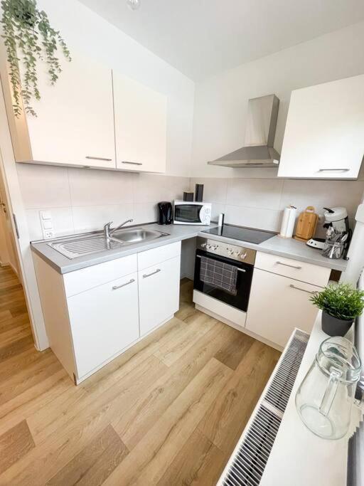 +Stadtruhe+ Niedliche Appartment Mit Garten Lüneburg Exterior foto